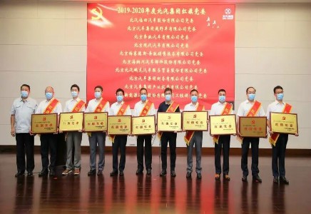 北汽財(cái)務(wù)黨委連續(xù)三年榮獲北汽集團(tuán)“紅旗黨委”榮譽(yù)稱(chēng)號(hào)